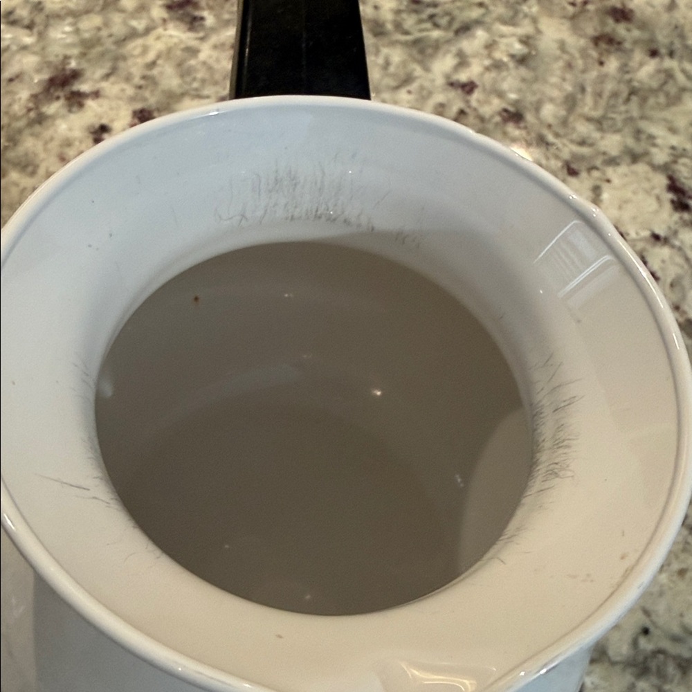 Corningware White Coffee/Tea Pot with Blue Floral Design - Picture 5 of 5